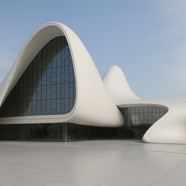 أسلوب زها حديد في العمارة