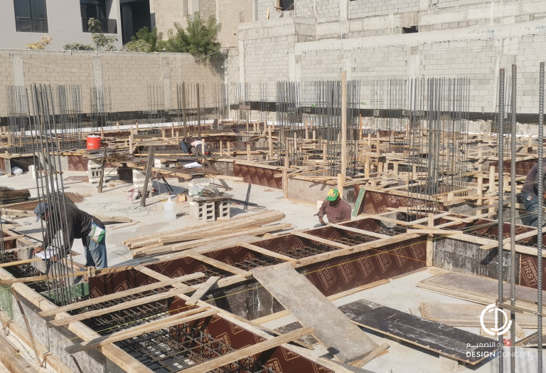 فيلا خاصة - الإشراف الهندسي - شركة فكرة التصميم