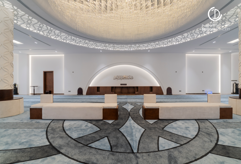 تصميم مسجد - فكرة التصميم - الدمام