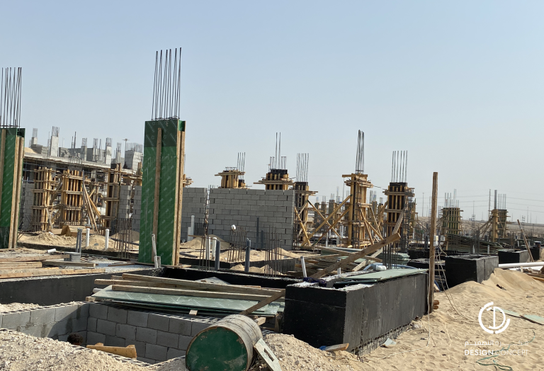 مشروع الكوڤ - الإشراف الهندسي- شركة فكرة التصميم