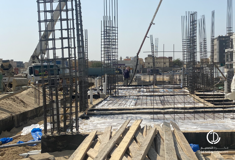 مشروع الكوڤ - الإشراف الهندسي- شركة فكرة التصميم