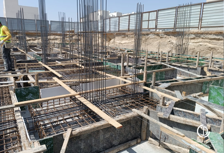 مشروع إلفيشن فيلا - إشراف هندسي - شركة فكرة التصميم