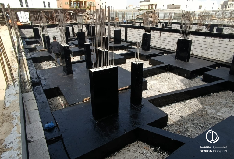 مشروع إلفيشن فيلا - إشراف هندسي - شركة فكرة التصميم