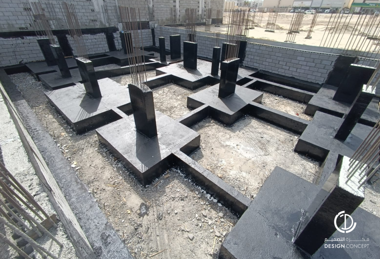 مشروع إلفيشن فيلا - إشراف هندسي - شركة فكرة التصميم