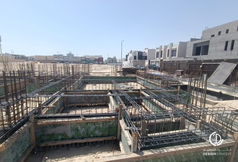 مشروع إلفيشن فيلا - إشراف هندسي - شركة فكرة التصميم