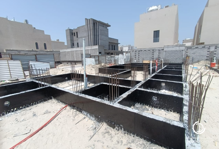 مشروع إلفيشن فيلا - إشراف هندسي - شركة فكرة التصميم