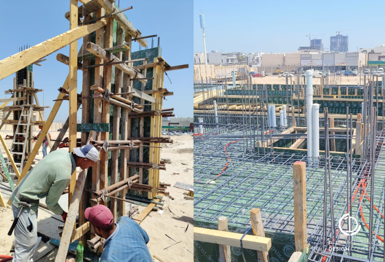 مشروع إلفيشن فيلا - إشراف هندسي - شركة فكرة التصميم