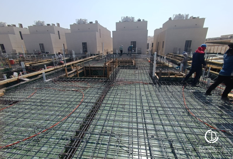 مشروع إلفيشن فيلا - إشراف هندسي - شركة فكرة التصميم