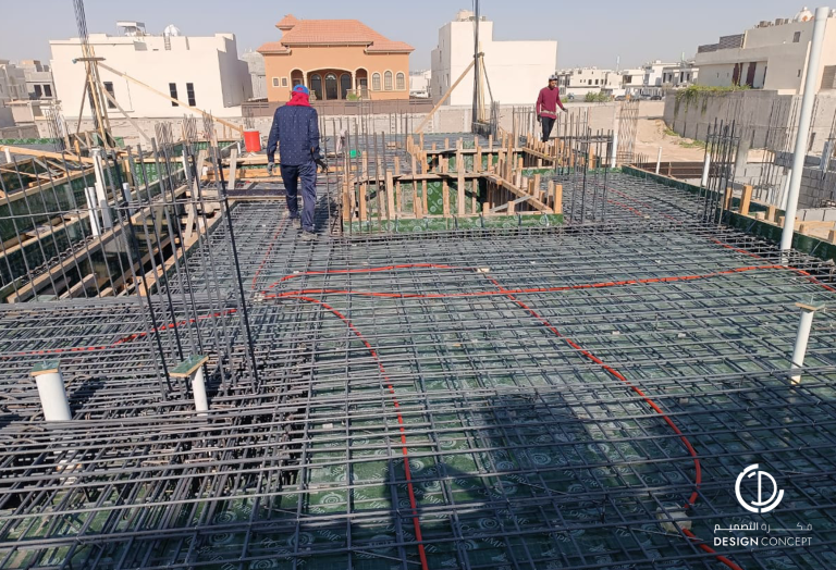 مشروع إلفيشن فيلا - إشراف هندسي - شركة فكرة التصميم