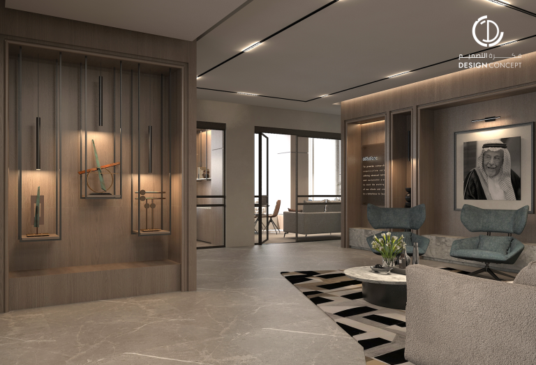 مكتب ماسكو | التصميم | منطقة كبار الشخصيات