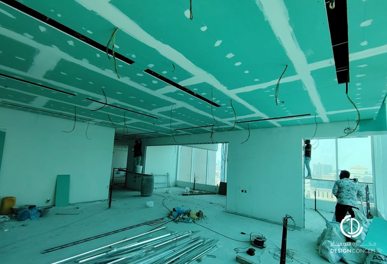 مكتب ماسكو | مرحلة الإشراف | فكرة التصميم