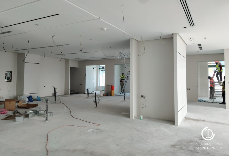 مكتب ماسكو | مرحلة الإشراف | فكرة التصميم