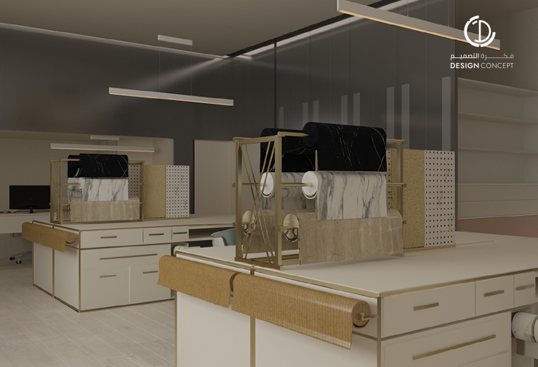 تصميم داخلي تجاري وإداري | مكتب فكرة التصميم