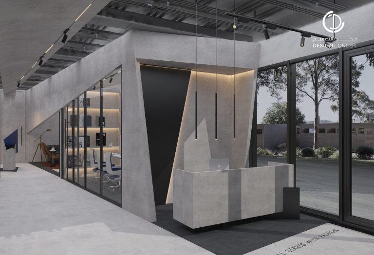 التصميم الداخلي الإداري