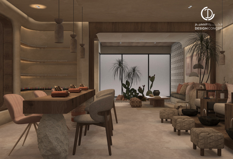 التصميم الداخلي التجاري