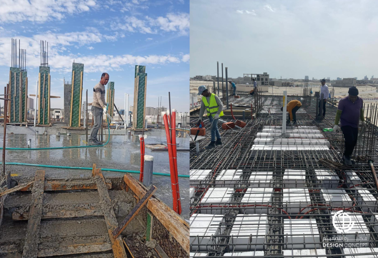 فلل سكنية بالخبر - إِشراف هندسي - شركة فكرة التصميم