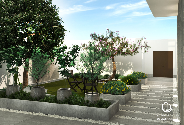 باقة التصميم الذهبية | تصميم معماري داخلي | مكتب فكرة التصميم للاستشارات الهندسية