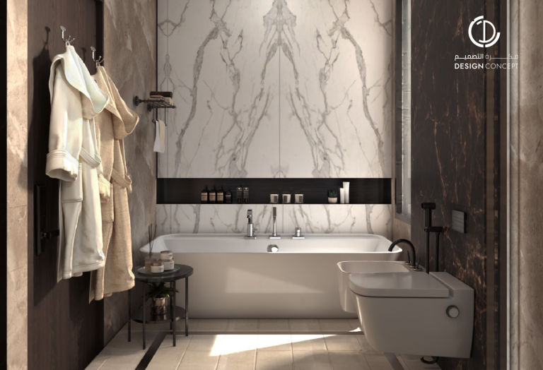 باقة التصميم الذهبية | تصميم معماري داخلي | مكتب فكرة التصميم للاستشارات الهندسية