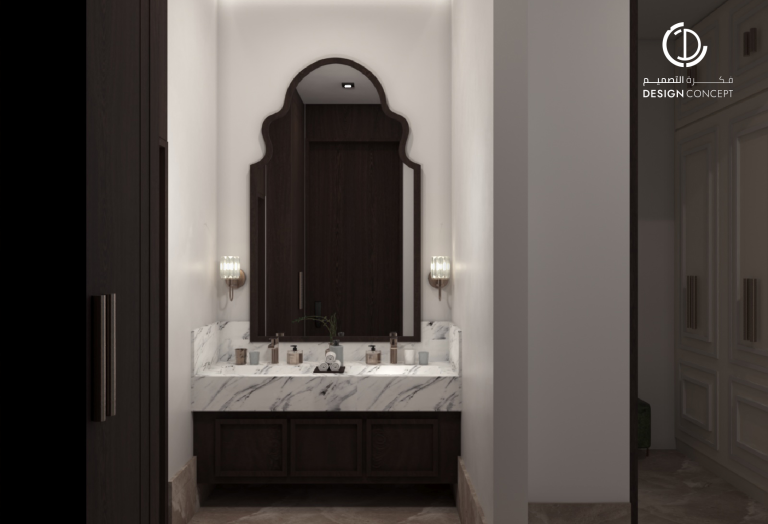 باقة التصميم الذهبية | تصميم معماري داخلي | مكتب فكرة التصميم للاستشارات الهندسية