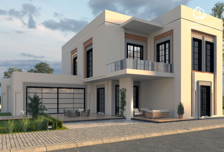 تصميم معماري نيوكلاسك | مكتب فكرة التصميم للاستشارات الهندسية