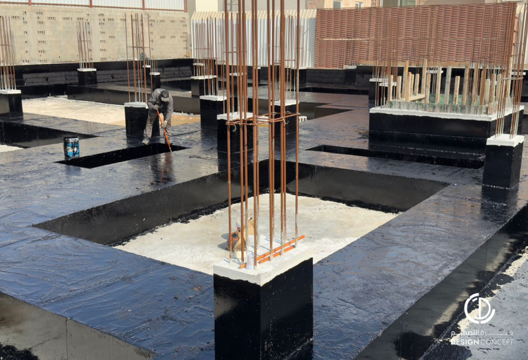 فيلا خاصة بالدمام - إشراف هندسي على العظم- شركة فكرة التصميم