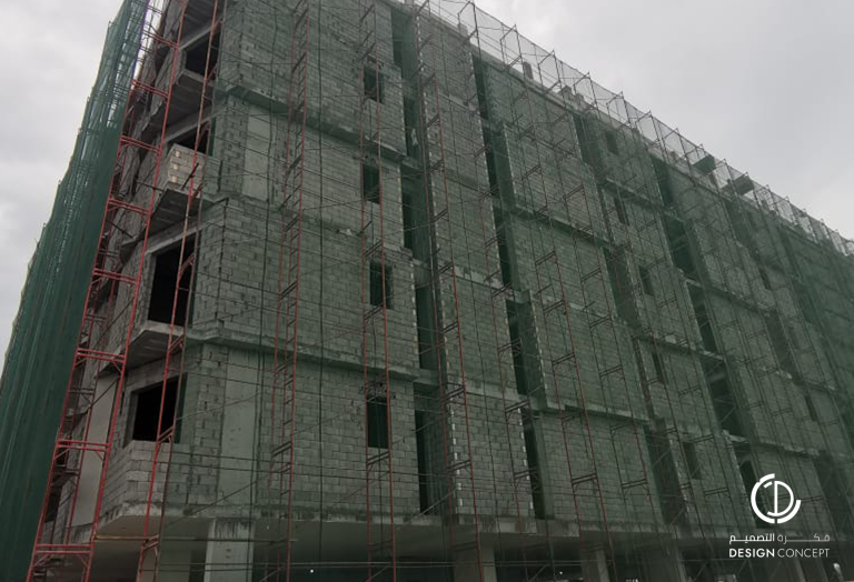 أبراج يامن - إشراف هندسي - شركة فكرة التصميم