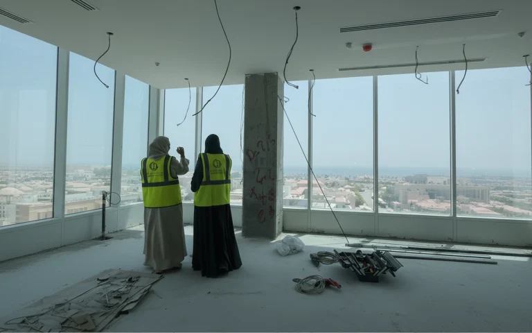 الإشراف على التشطيبات