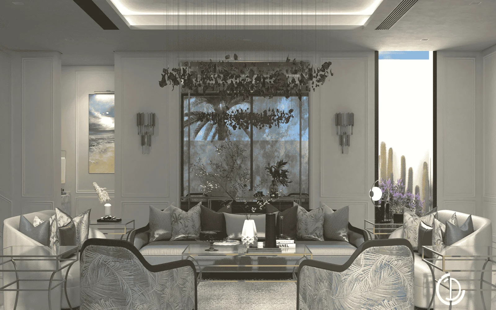 شركة تصميم داخلي وهندسة معمارية | فكرة التصميم