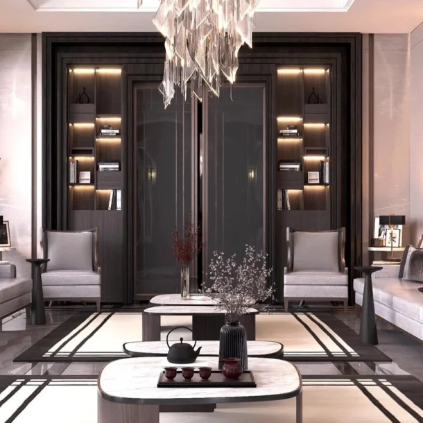 فكرة التصميم للتصميم الداخلي